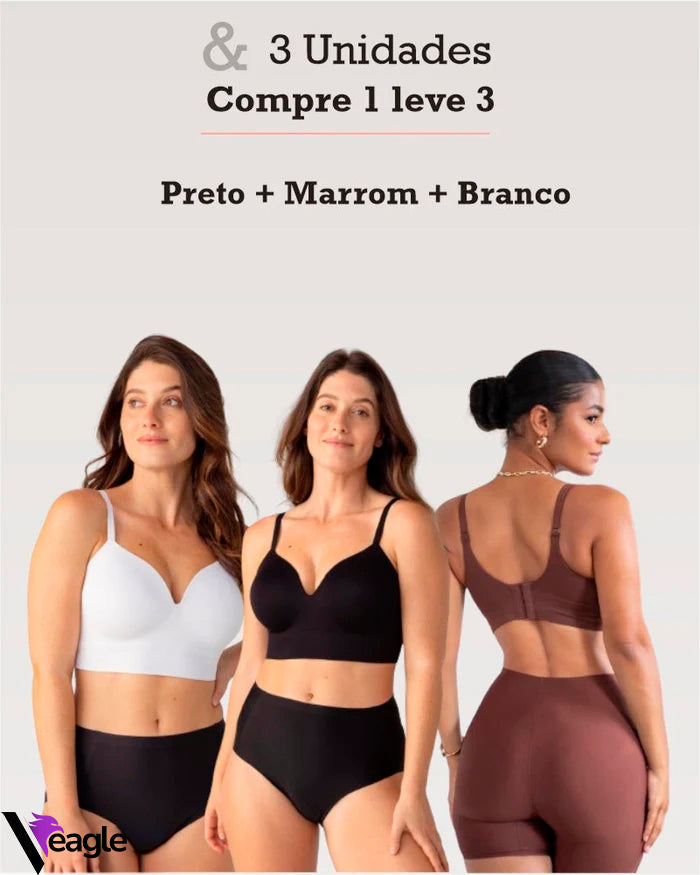 Sutiã Modelador Libelle (COMPRE 1 LEVE 3)