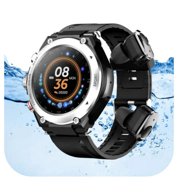 Relógio inteligente 2 em 1 - Smart Duo Watch